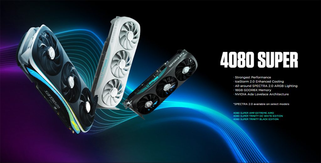 NVIDIA RTX 40 SUPER Series GPUs partner cards ZOTAC 1