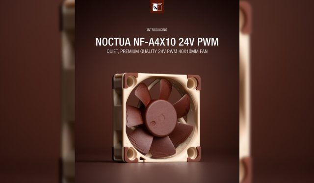 Noctua NF A4X10 24 PWM 40mm fan launch featured