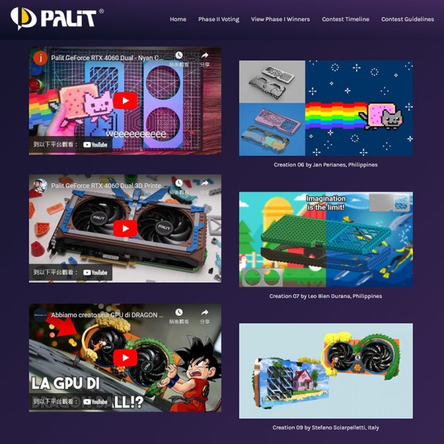 PALIT Maker Contest 23 24 vote and win prize 1
