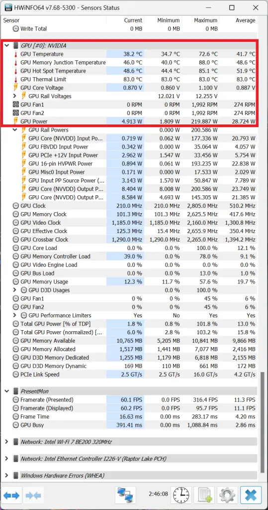 RTX 4070 SUPER power and thermal