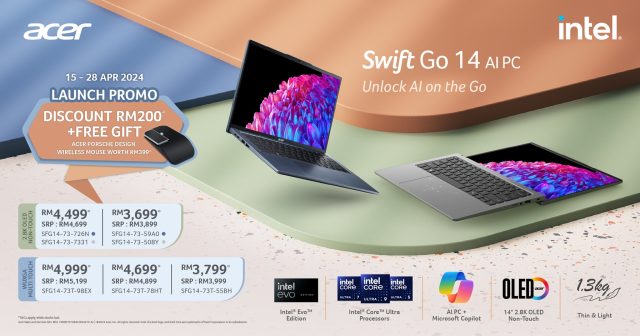 Refreshed Acer Swift Go 14