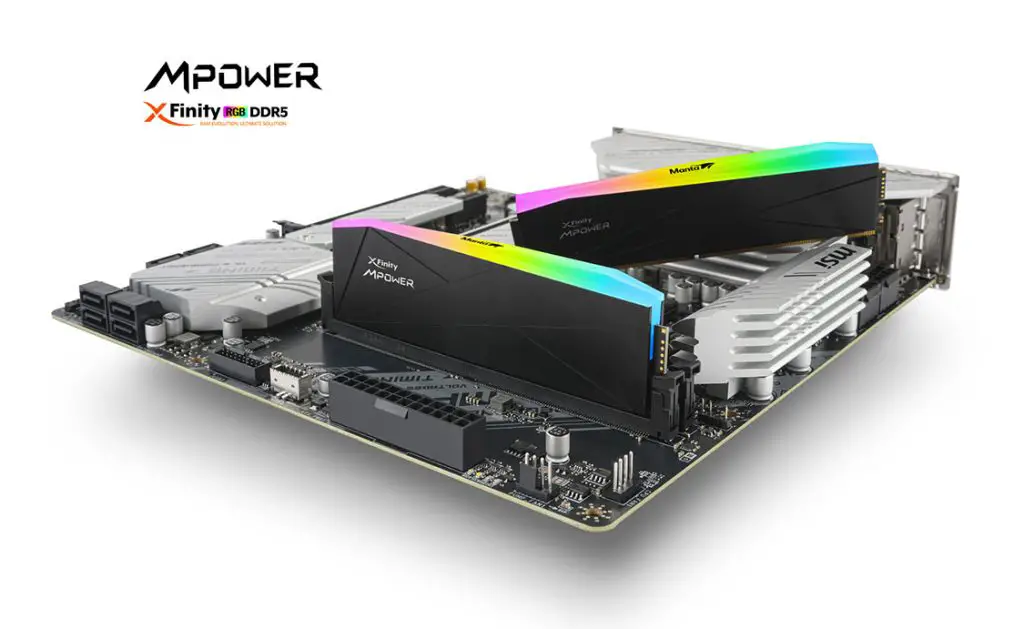 V COLOR x MSI Manta DDR5 XFinity MPOWER 1