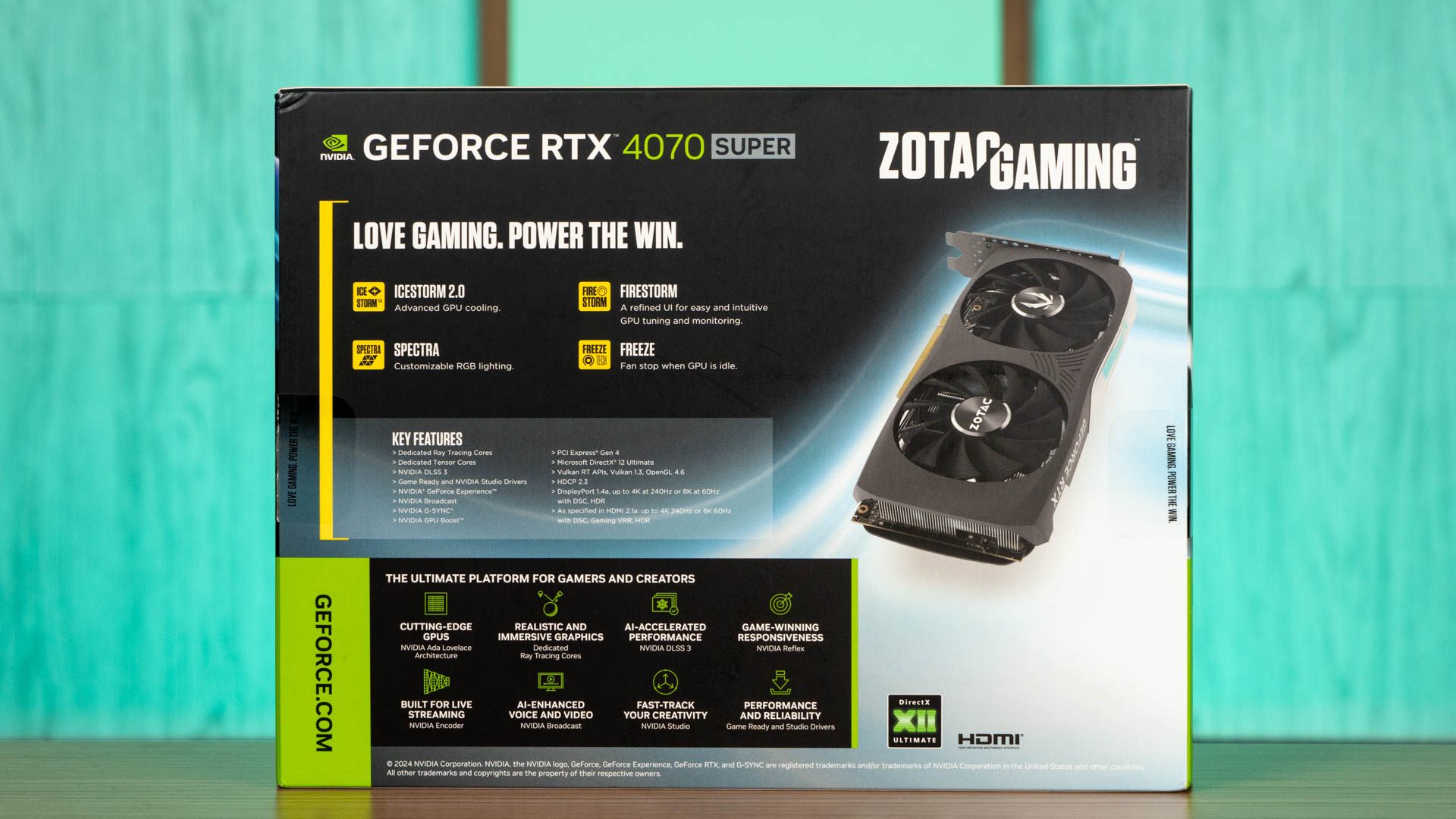 ZOTAC GeForce RTX 4070 SUPER Twin Edge OC 02