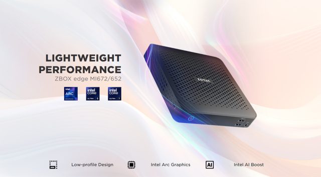 ZOTAC new ZBOX mini AI PCs with Intel and AMD annouced featured